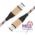 Usb3.0 Male to Type-C data transmission power cable